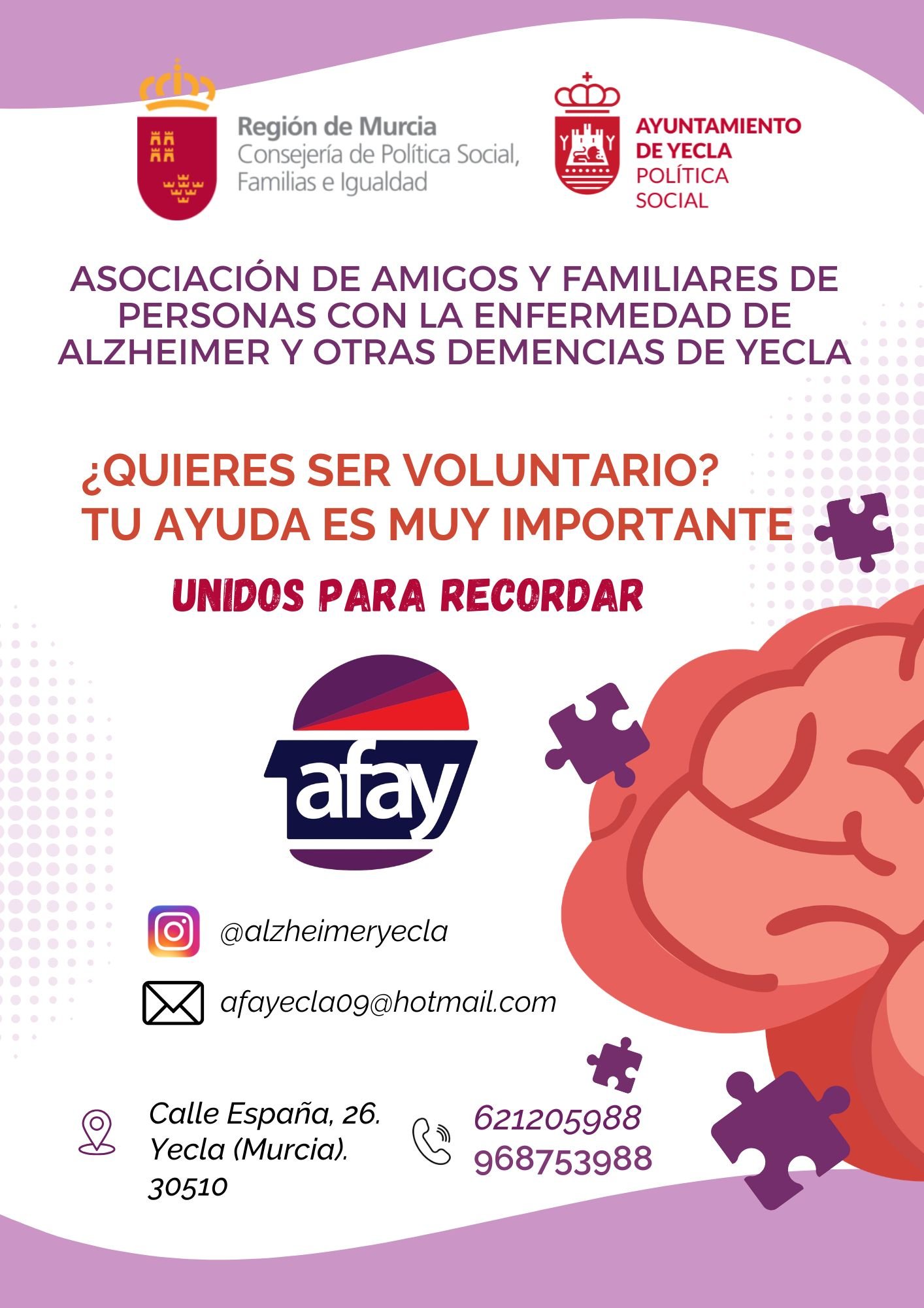CAMPAÑA CAPTACIÓN VOLUNTARIOS 2026